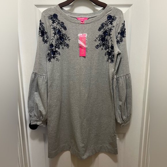 178.00 NWT LILLY PULITZER BARTLETT  EMBELLISHED DRESS - Picture 2 of 13